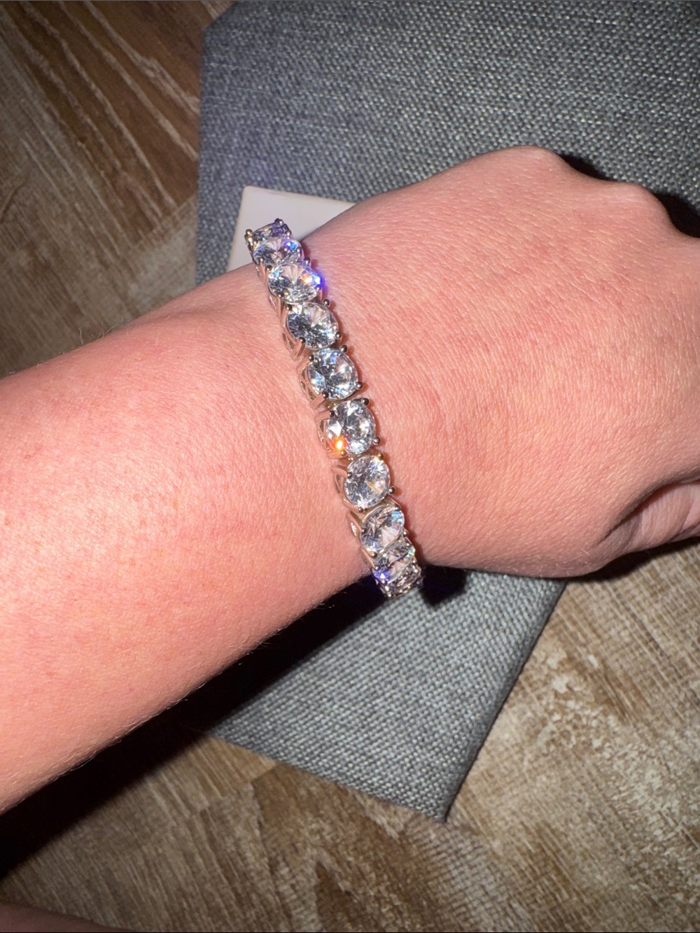 Park Lane Silver Impression Bracelet - Picture 4 of 5